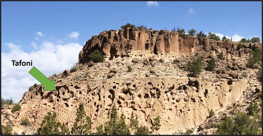 Tafoni;Tuff; Bandelier Tuff