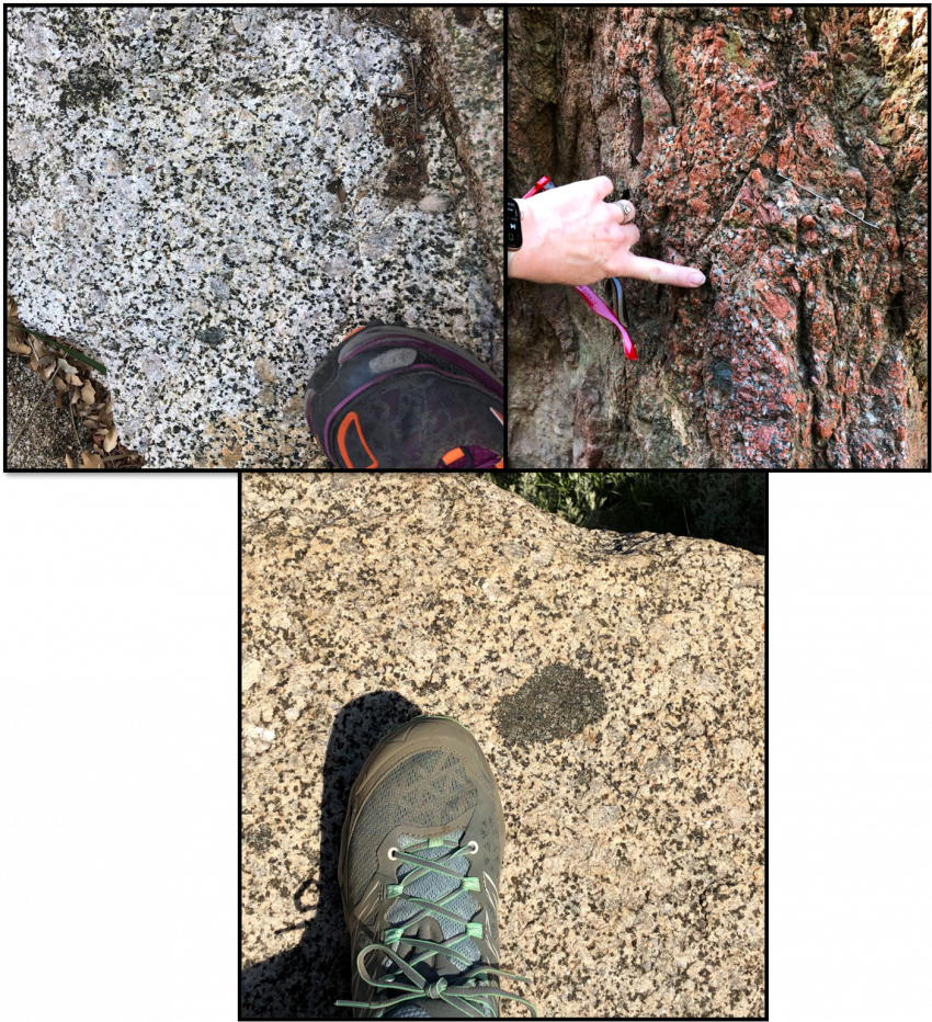 granite; backyard geology